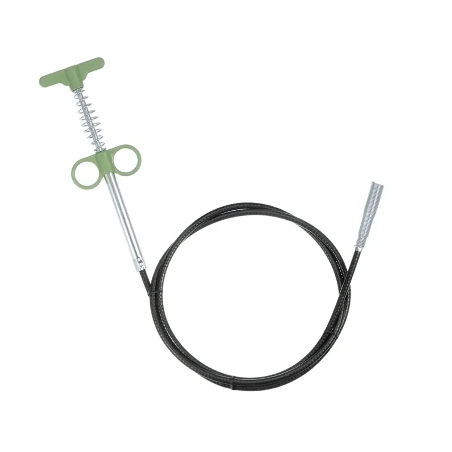 Flexible Spring Drain Cleaning Tool with Hand Grip (1 Pc / 157 Cm)