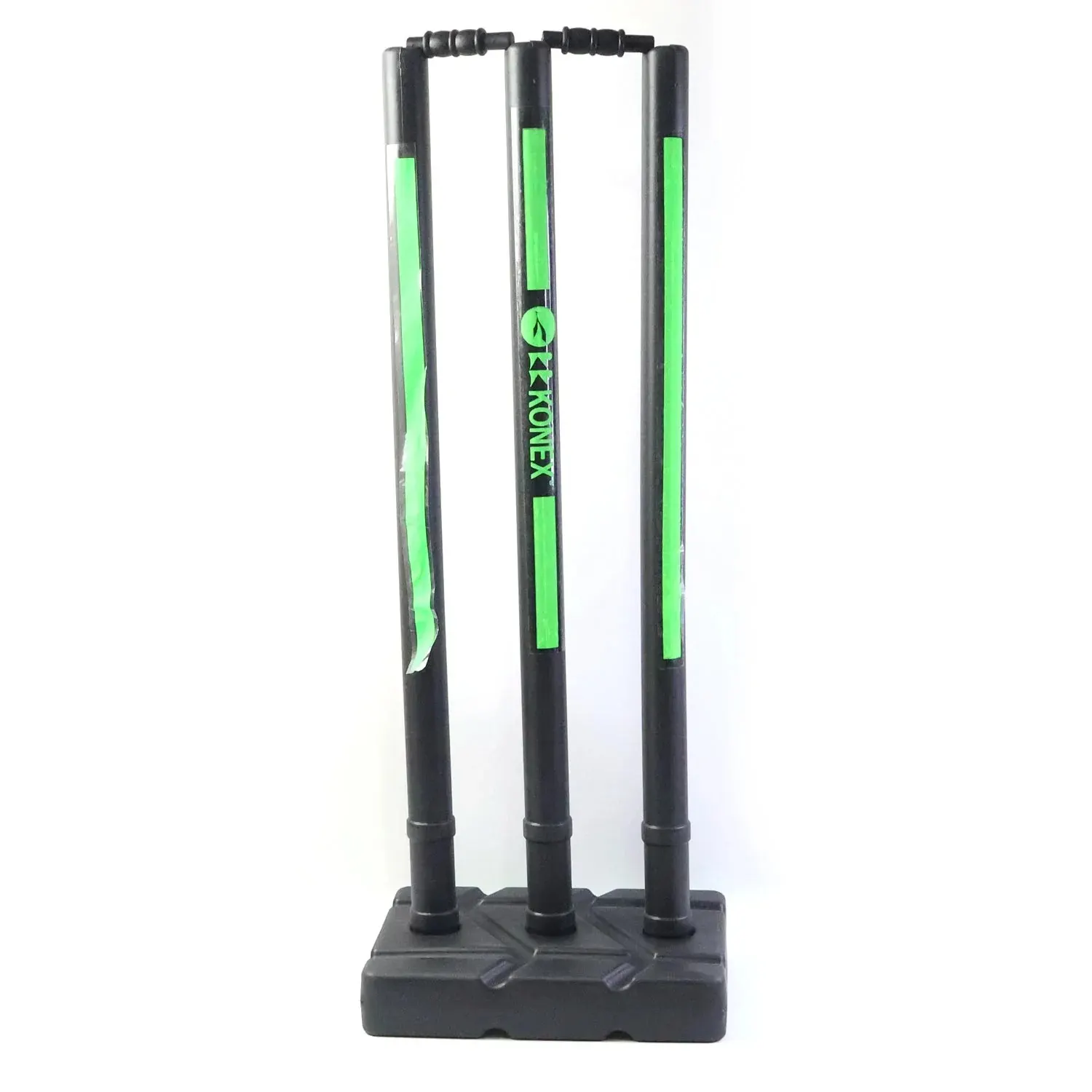 Cricket Stump Set with Heavy Base Stand (1 Set)