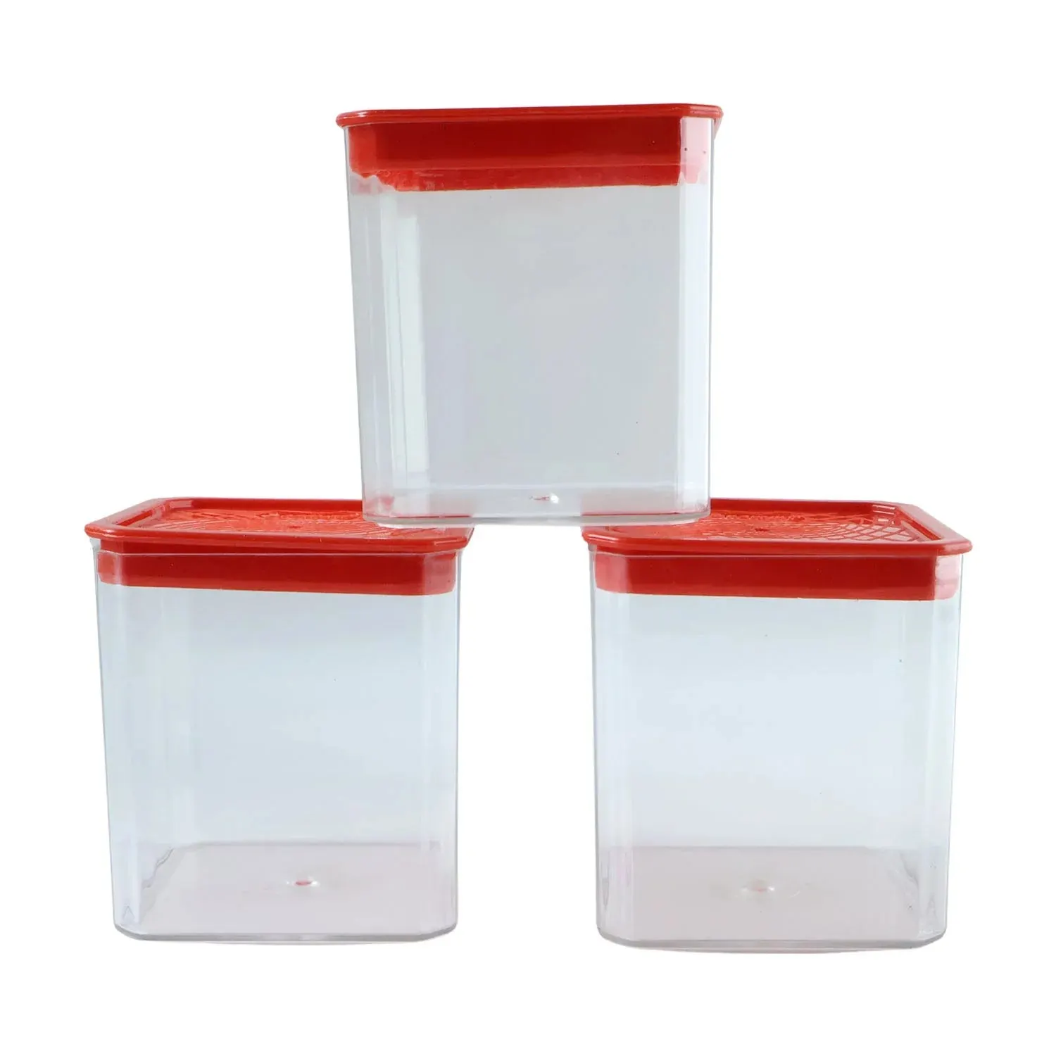 3 Piece Airtight Food Storage Container Set (1 Set / 350 ML)