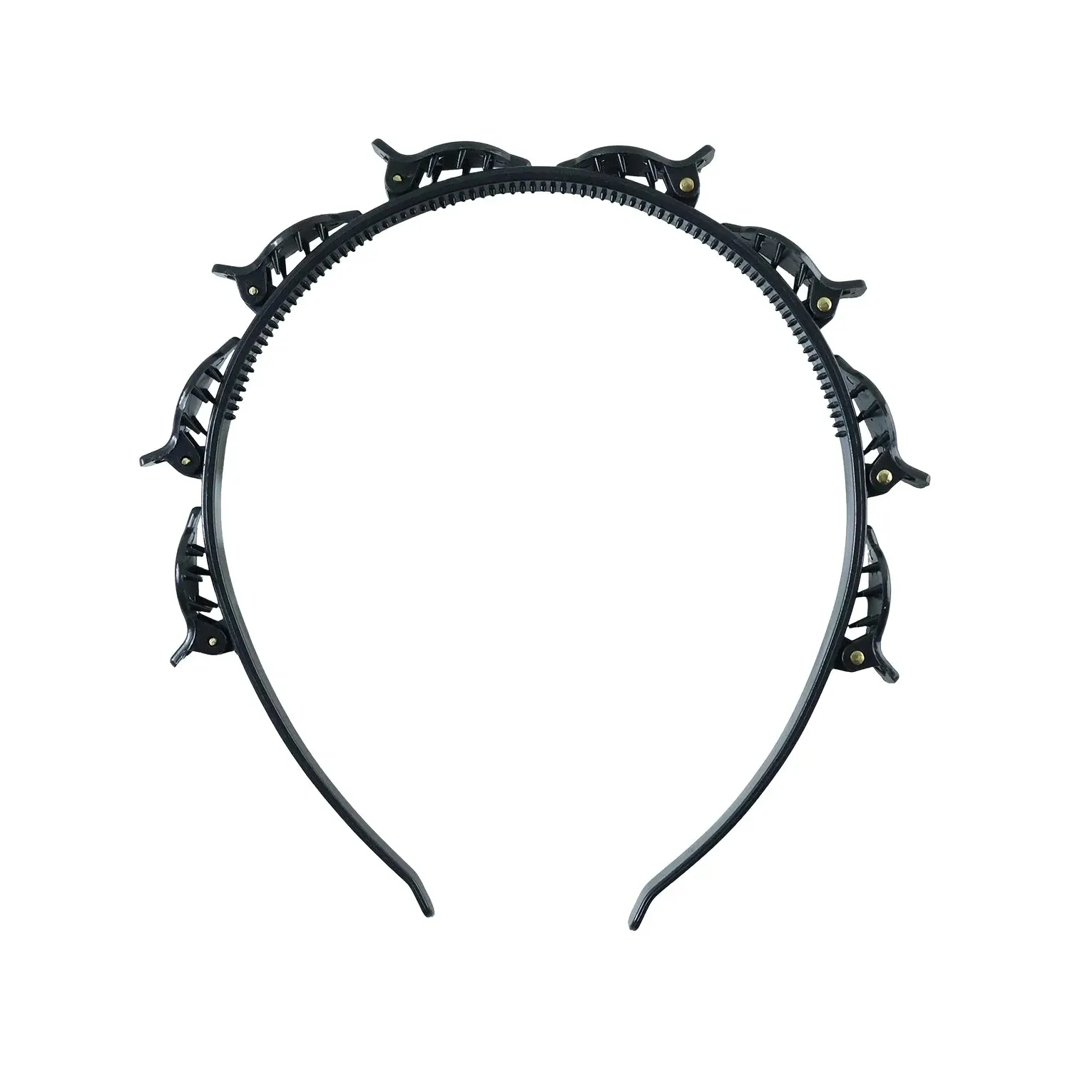 Adjustable Clip-On Hair Styling Headband (1 Pc)