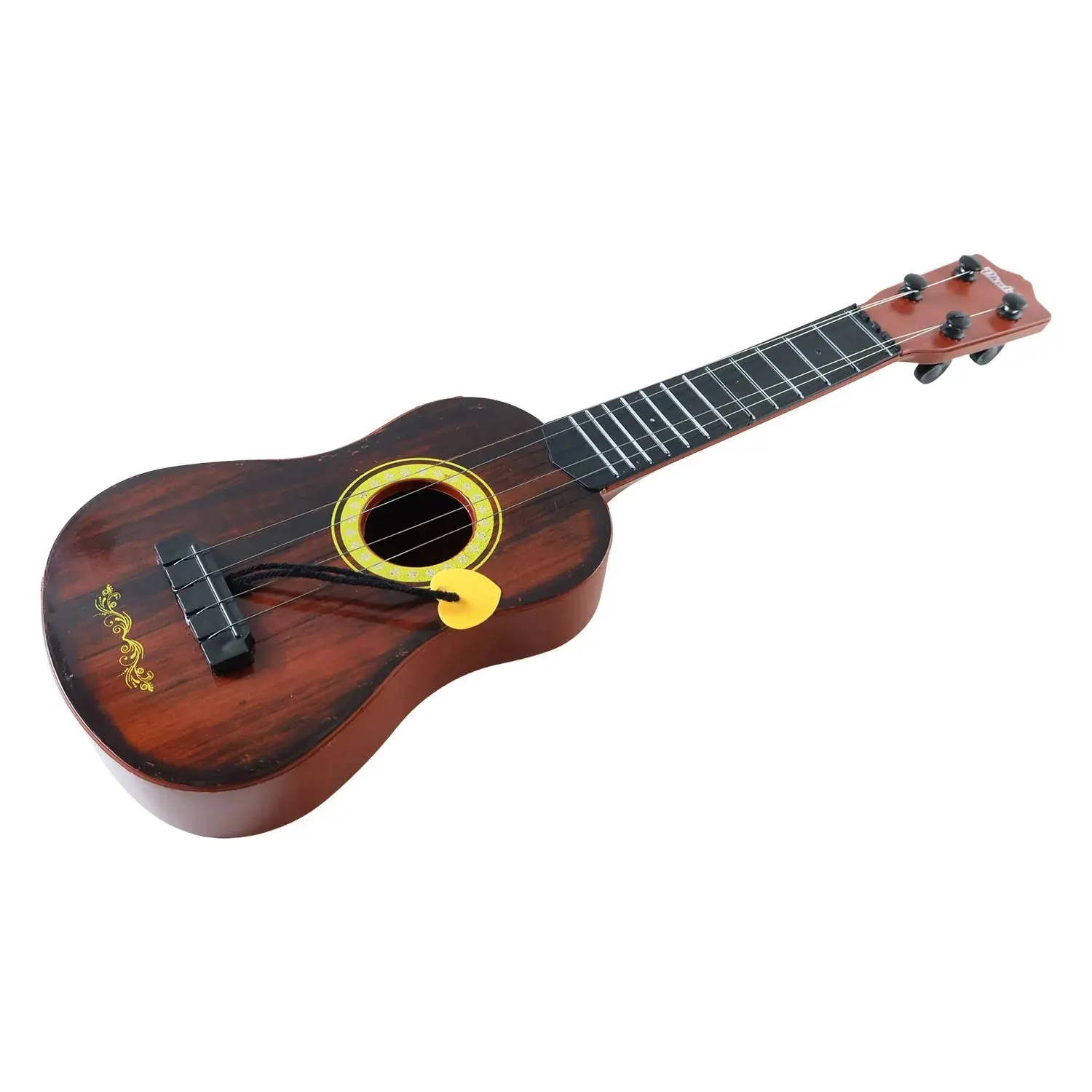 Classic Wooden Ukulele guitar for Kids & Beginners (1 Pc)