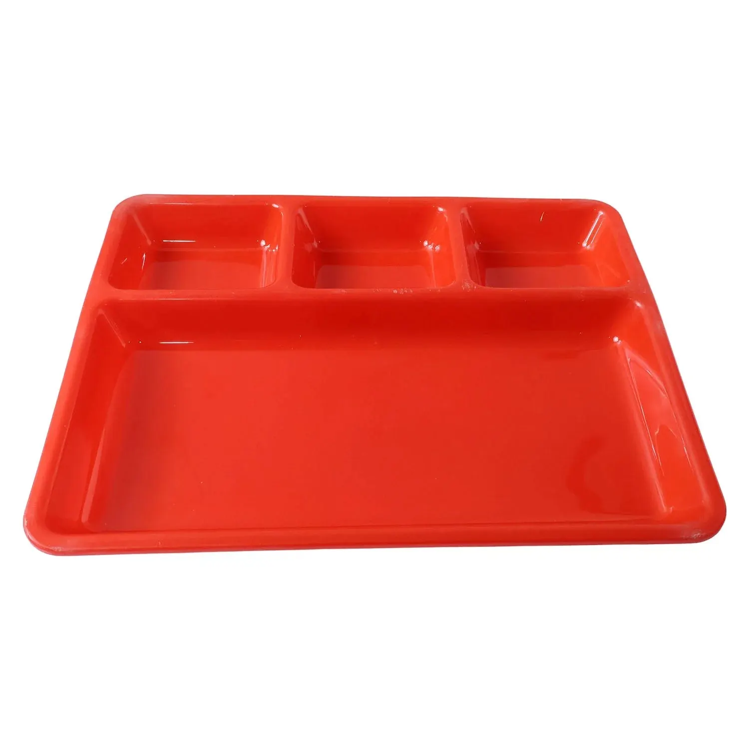 32 × 25 Cm Multipurpose Compartment Serving Tray (1 Pc)