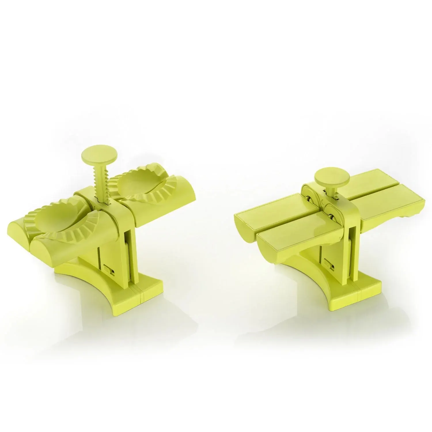 Double head dumpling maker mold – easy press tool for making dumplings