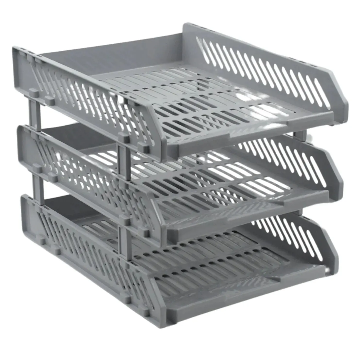 Multifunctional File Rack Drawers: Desktop Storage for Office Supplies (4/3 Layers)