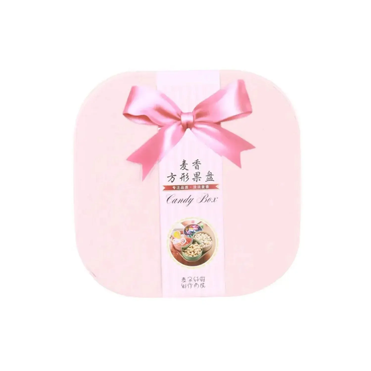 Large Compartment Box | Creative Divided Food Fruit Plate